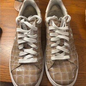 Tory Burch Patent Leather Court Sneakers